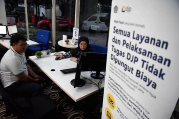 Gedung Direktorat Jenderal Pajak Kementerian Keuangan di Jakarta
