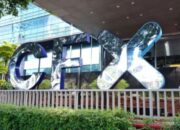 Logo dan grafis indeks kripto CFX10 yang diluncurkan oleh bursa kripto PT Central Finansial X di Jakarta