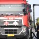 Mobil tangki yang terlibat kecelakaan di Jalan Trans Kalimantan, Tanah Bumbu, Kalimantan Selatan