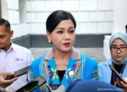 Ketua Dewan Komisioner OJK Friderica Widyasari Dewi saat memaparkan reformasi pasar modal kepada investor global.