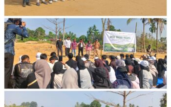 Mahasiswa Unand Tanam Ribuan Bibit Perkuat Bantaran Sungai Kuranji