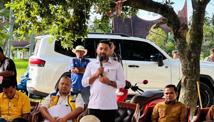 Zigo Rolanda Percepat Pembangunan Infrastruktur Strategis di Kabupaten Solok