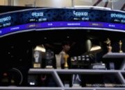 Tampilan layar data grafik kinerja emiten di Bursa Efek Indonesia pada semester I-2026.