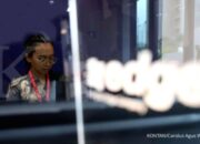 Gedung perkantoran PT Indointernet Tbk yang sedang menjalani proses go private dan delisting dari BEI.