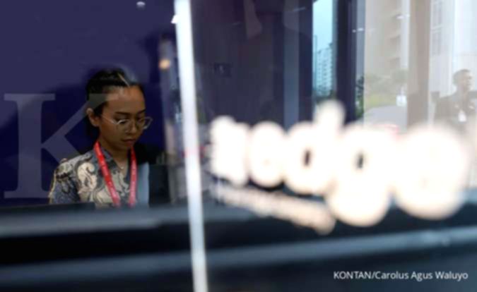 Gedung perkantoran PT Indointernet Tbk yang sedang menjalani proses go private dan delisting dari BEI.